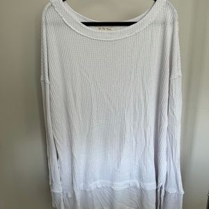 White We the Free Long Sleeve Top